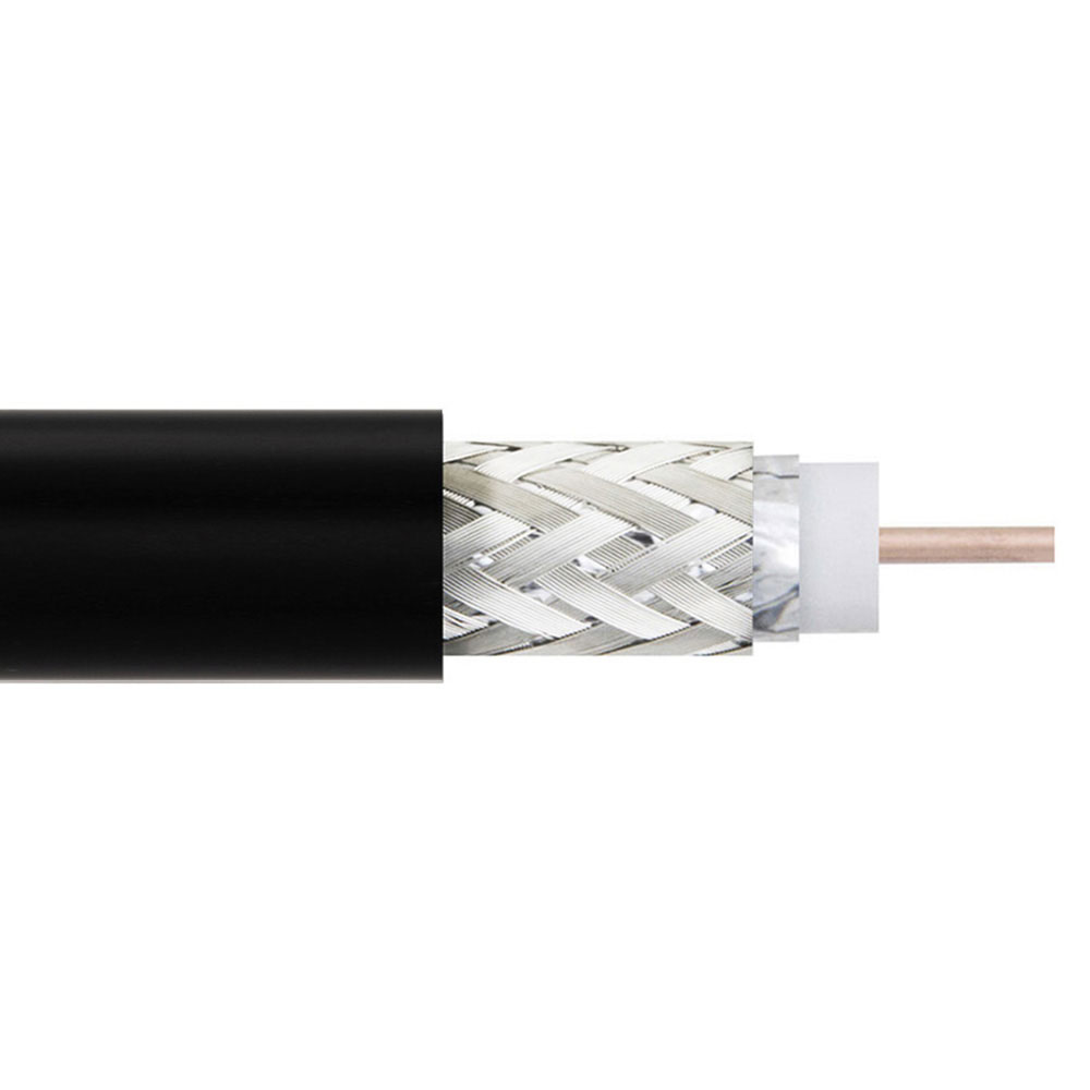 Low Loss Flexible Lmr Lw Light Weight Coax Cable Double Shielded