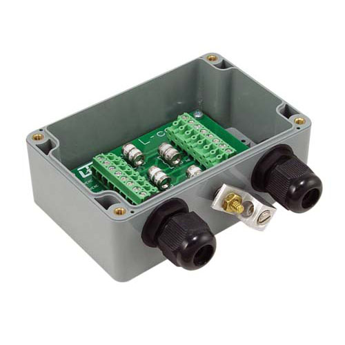 Weatherproof Single Stage Load Cell/RTD Lightning Surge Protector - AL-LC