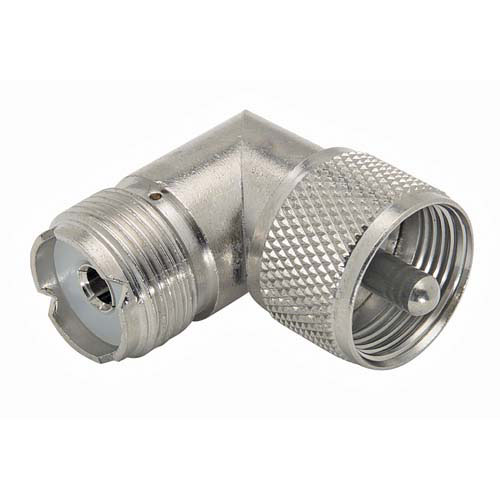 right angle coax connector