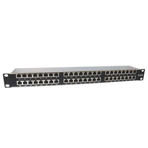 cat5e shielded patch panel