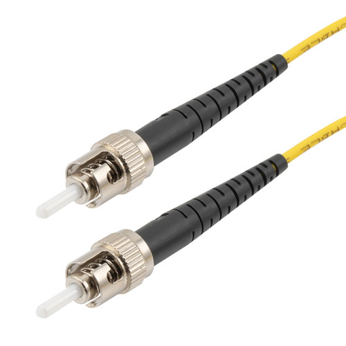 St St 9 125 Single Mode Simplex Plenum Fiber Patch Cable, Os1, 10 Meter