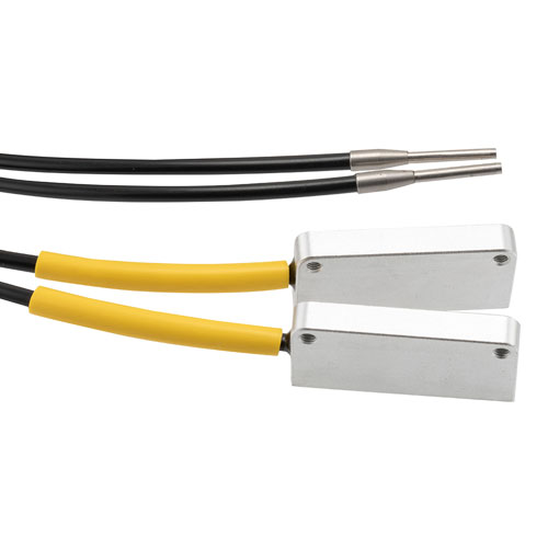 Fiber Optic Sensor Cable 2m Array Type Thru Beam R25 Pof With Rectangular Sensing End And 30