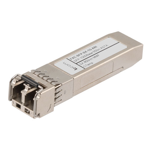 Fiber Optic Transceiver, SFP, 850nm, SX MMF 550 m, 1000Base DDM, Arista