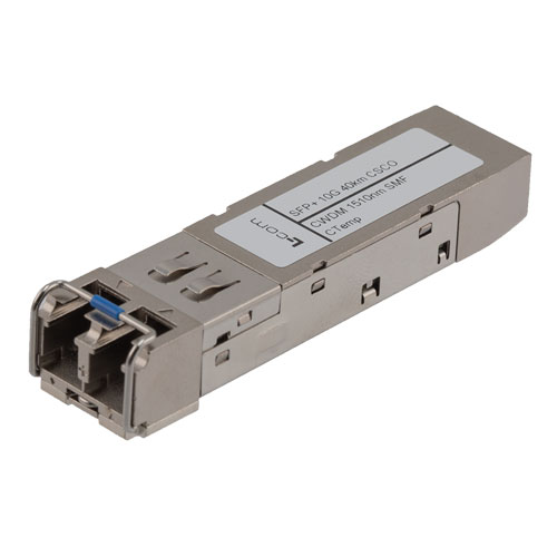 Fiber Optic Transceiver, SFP+, CWDM 1490nm, ER SMF 40KM, 10G DDM, Cisco ...