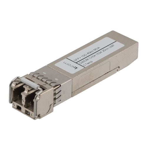 Fiber Optic Transceiver, SFP+, DWDM, Channel 23, ER SMF 40KM, 10G DDM ...