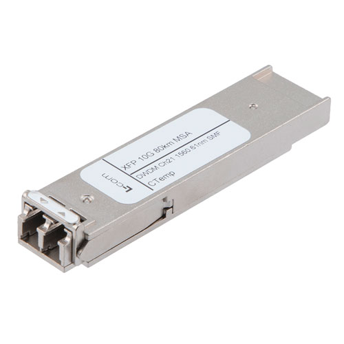 Fiber Optic Transceiver Xfp Dwdm Channel Zr Smf Km G Ddm