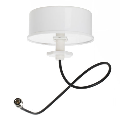 2.4/5.8 GHz 3 dBi Omni Directional Ceiling Antenna - BNC-Male Connector ...