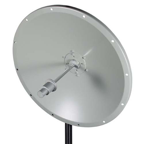 5.1 GHz to 5.8 GHz 23 dBi Broadband Parabolic Dish Antenna - HG5158-23D