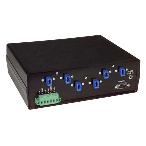 L-com Multimode LC Fiber A/B Switch W/Ethernet Control - Non-Latching ...