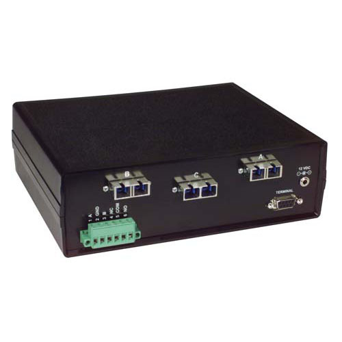 L-com Multimode SC Fiber A/B Switch W/Ethernet Control - Latching - LC ...