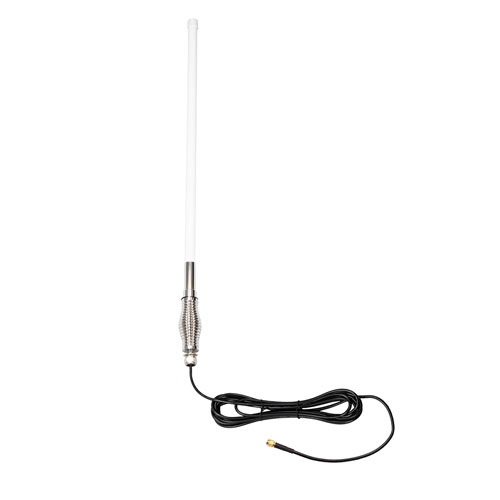 698 to 2700 MHz Omni Antenna 6.5 dBi Gain, 5.5 mm Spring SMA Male ...