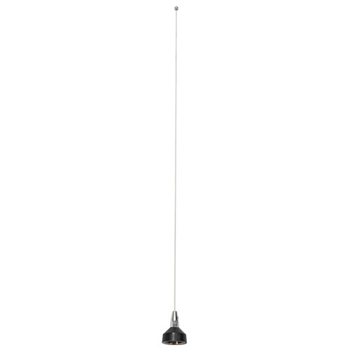 136 to 940 MHz Omni Antenna 2.5 dBi Gain, NMO Connector, Stainless Steel