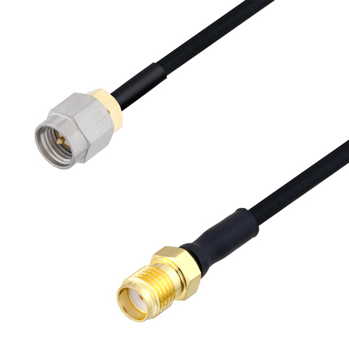 SMA Male to SMA Female Cable Assembly using LC085TBJ Coax, 10 FT