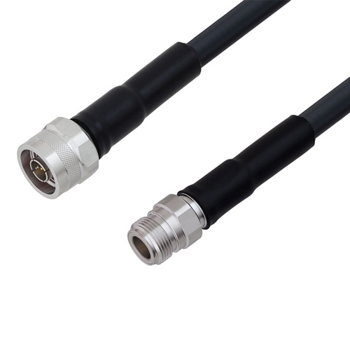 Low Loss N Male to N Female Cable Assembly using LMR-400-DB Coax, 5 FT