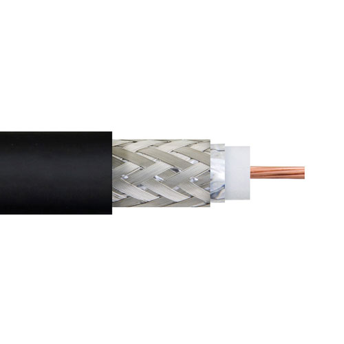 Low Loss Ultra Flexible Lmr 195 Uf Indoor Outdoor Rated Coax Cable Double Shielded With Black 0146