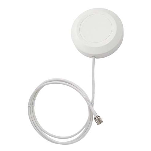 2.4 GHz 8 dBi Round Patch Antenna - 4ft RP-SMA Plug Connector - RE08P-RSP