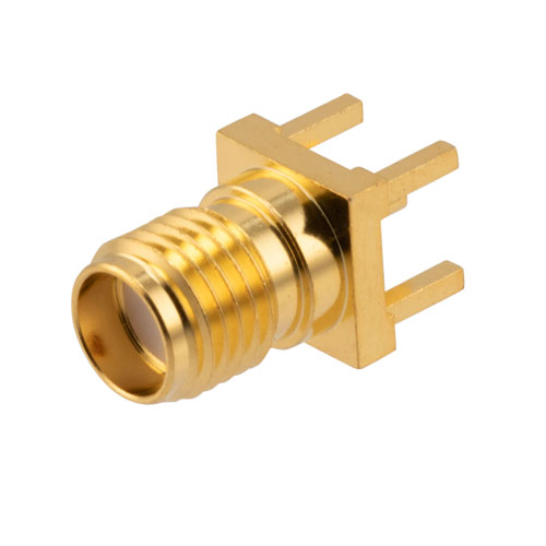 RF PCB Connector, SMA Female Straight