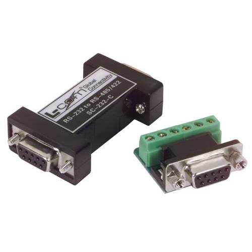 RS232 To RS485/RS422 Interface Converter DB9 -M /DB9-F (Port Powered ...