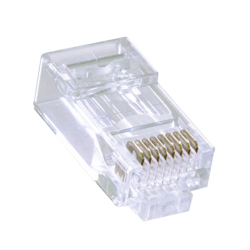 Pull Through RJ45 Plug, Unshielded, Category 6, Pkg/100 - TDPTC6