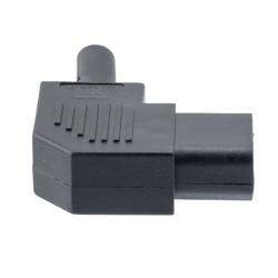 Picture of Side-Entry Power Connector, Cable-Mount, C13 Connector, Nylon 66