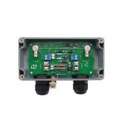 product: 12-28VAC Weatherproof PTZ Video Camera Lightning Protector - Grounded BNC Connectors image