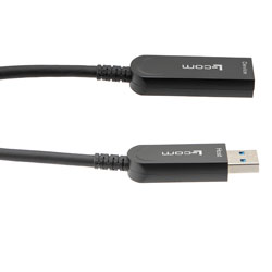 Picture of USB 3.1 Active Optical Cable, A male to A female, Backwards Compatible, PVC Jacket, 10 Meters