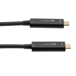 Picture of USB 3.1 Active Optical Cable, C male to C male, Backwards Compatible, PVC Jacket, 15 Meters
