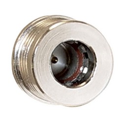 Picture of QMA Plug Right Angle Crimp for RG58, 195-Series Cable