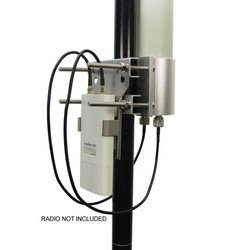 Picture of 2.4 GHz 13 dBi Dual Polarized MIMO Omni Antenna w/Ubiquiti® RocketM2 Mounting Kit