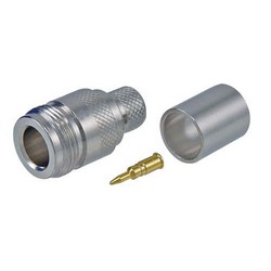 Picture of RP Type N Jack Crimp for RG8, 400-Series Cable