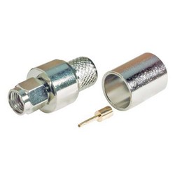 Picture of RP-SMA Plug Crimp for RG8, 400-Series