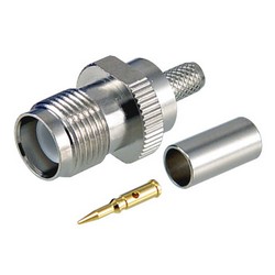 Picture of RP-TNC Crimp Jack for RG58, 195-Series Cable
