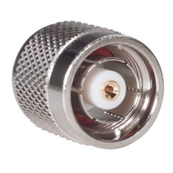 Picture of Coaxial 50 Ohm Right Angle Adapter, RP-TNC Plug / Jack