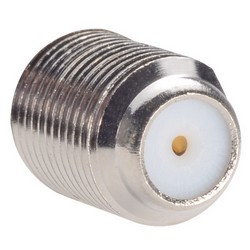 Picture of Coaxial 75 Ohm Right Angle Adapter, F Female / F Male