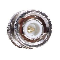 Picture of Coaxial 50 Ohm Right Angle Adapter, BNC Female / Male