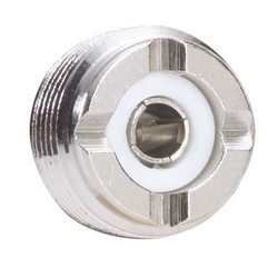 Picture of Coaxial Adapter, UHF Male (PL259) / BNC Male