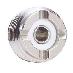 Picture of Coaxial Adapter, UHF Male (PL259) / BNC Female