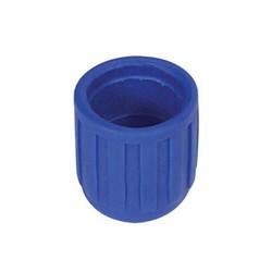 Picture of Coaxial Connector Cover for BNC, Pkg/10 Blue
