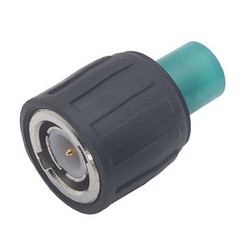 Picture of BNC Terminator, Male, use with RG58 (50 Ohms) Nylon Cap