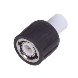 Picture of BNC Terminator, Male, use with RG62 (93 Ohms) Nylon Cap