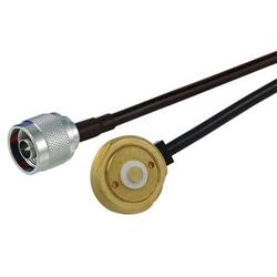 Picture of NMO/TAD Mobile Mount to N-Male, Pigtail 2 ft 195-Series