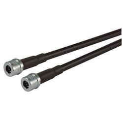 Picture of QMA Plug to QMA Plug, Pigtail 4 ft 195-Series