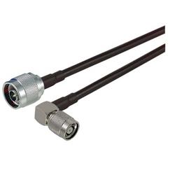 Picture of RP-TNC Plug Right Angle to N-Male, Pigtail 4 ft 195-Series