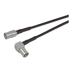 Picture of SMB Plug to SMB Plug Right Angle Pigtail, 12" 100-Series