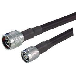 Picture of N-Male to RP-TNC Plug 400 Series Assembly 75 ft