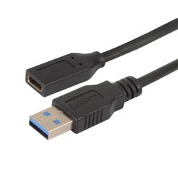 Picture of USB 3.0 Cables Type C female to Type A male 0.3M