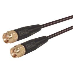 Picture of RG174 Coaxial Cable, SMA Male / Male, 1.5 ft