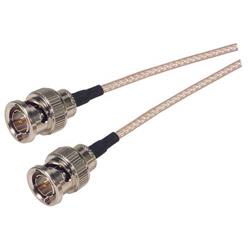 Picture of RG179 Coaxial Cable, BNC Male/Male 1.5 ft