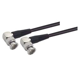 Picture of RG59A Coaxial Cable, BNC 90° Male / 90° Male, 7.5 ft