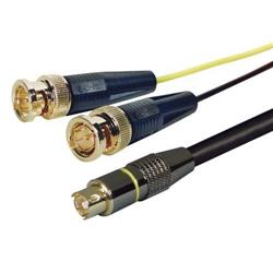 Picture of Assembled S-Video Cable, Male / Dual BNC Male, 20.0 ft